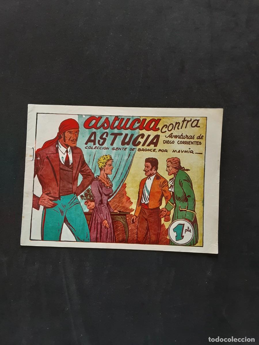 Tebeos: DIEGO CORRIENTES # AMELLER 1950 # COLECCION COMPLETA DE 13 NUMEROS # MAYMIR - Foto 13