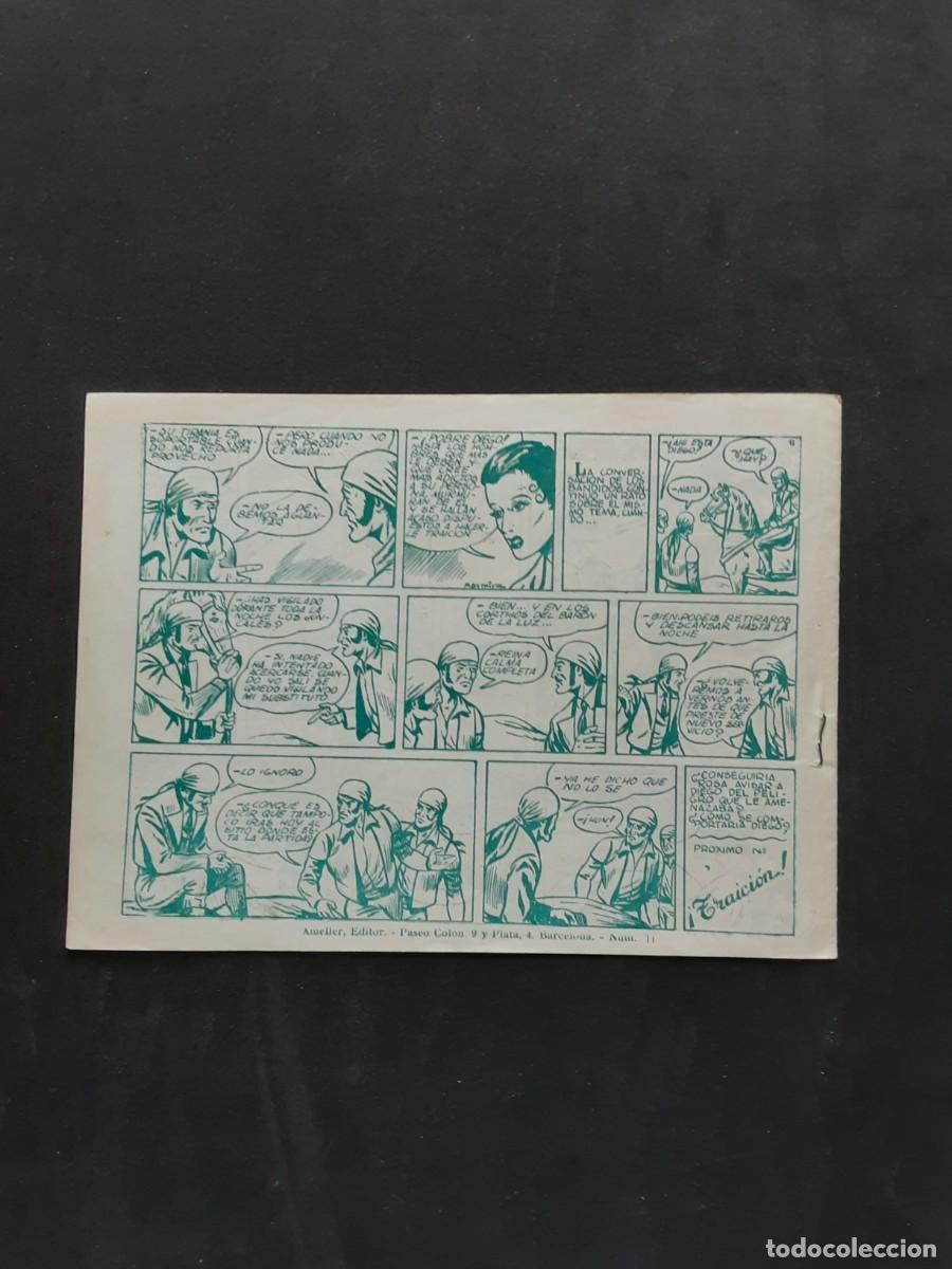 Tebeos: DIEGO CORRIENTES # AMELLER 1950 # COLECCION COMPLETA DE 13 NUMEROS # MAYMIR - Foto 23