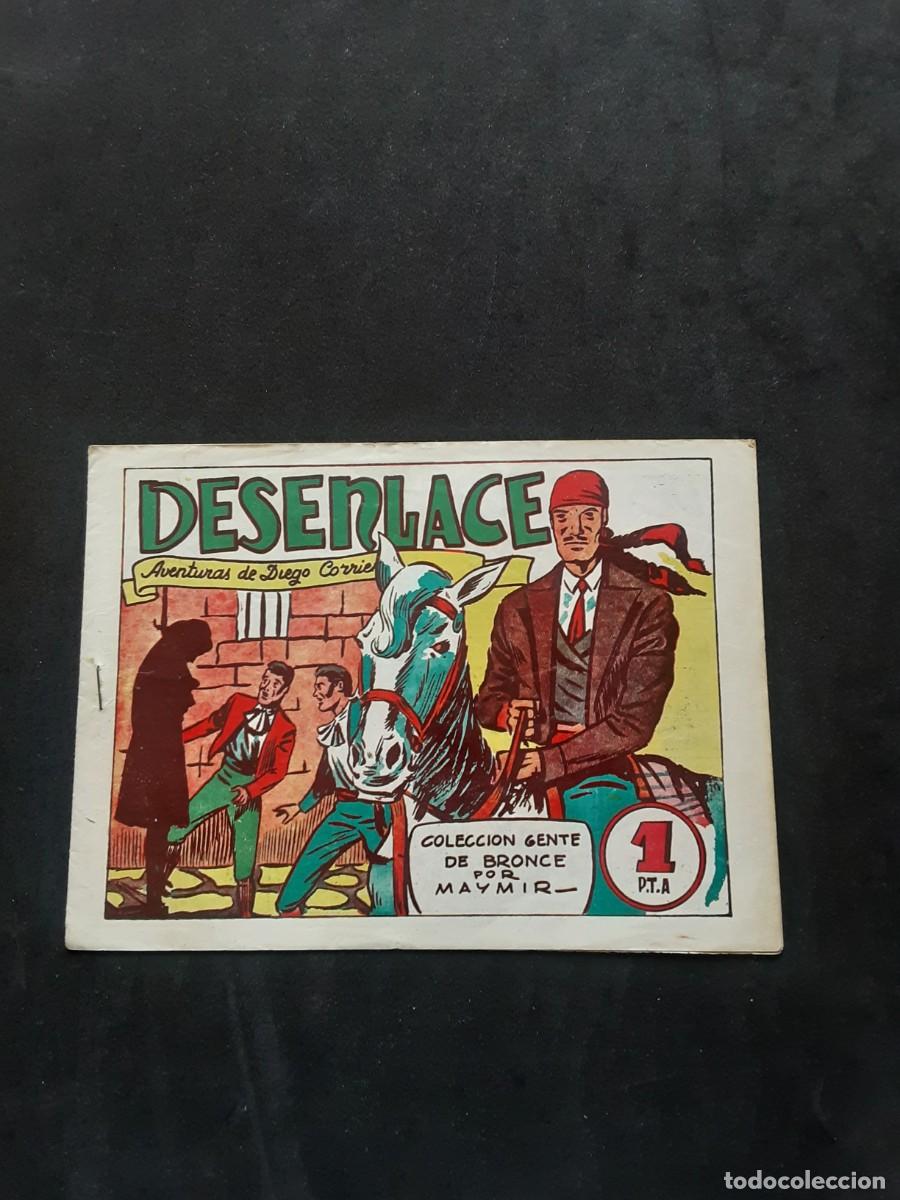 Tebeos: DIEGO CORRIENTES # AMELLER 1950 # COLECCION COMPLETA DE 13 NUMEROS # MAYMIR - Foto 26