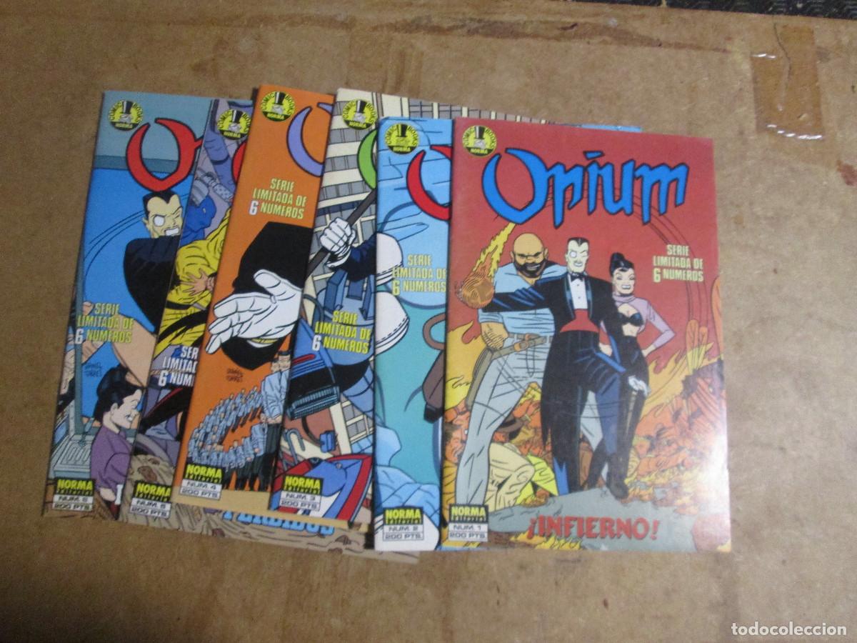 Tebeos: colecci&oacute;n completa Opium, 6 n&uacute;meros, Norma