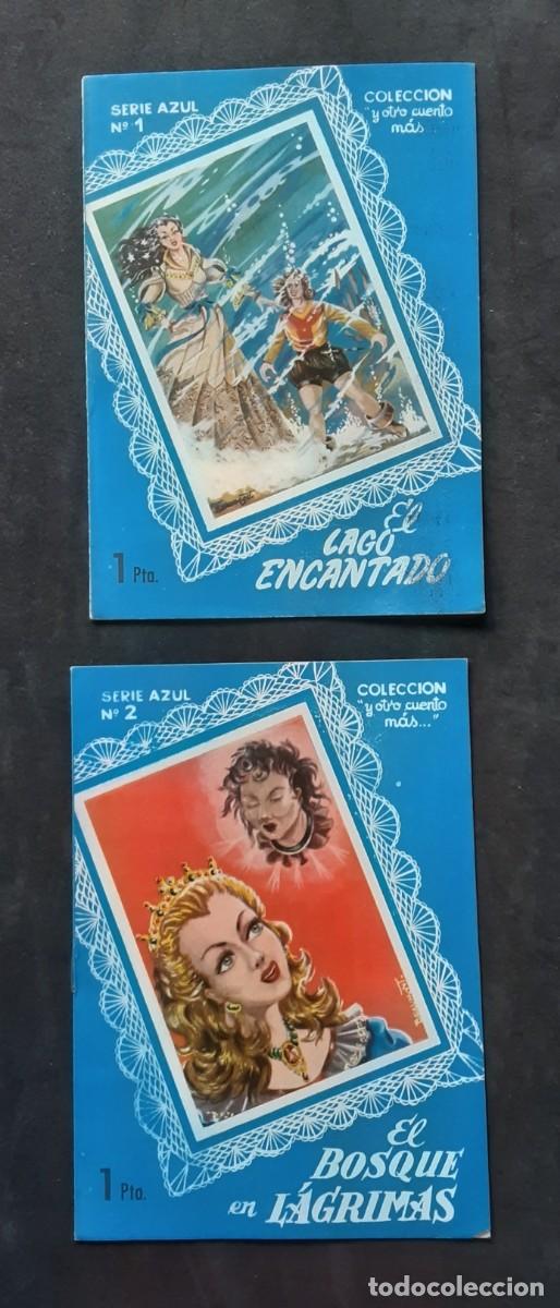 Comics: Y OTRO CUENTO MAS-SERIE AZUL # EDICIONES SUPER 1954 # COLECCION COMPLETA DE 8 NUMEROS # BEAUMONT