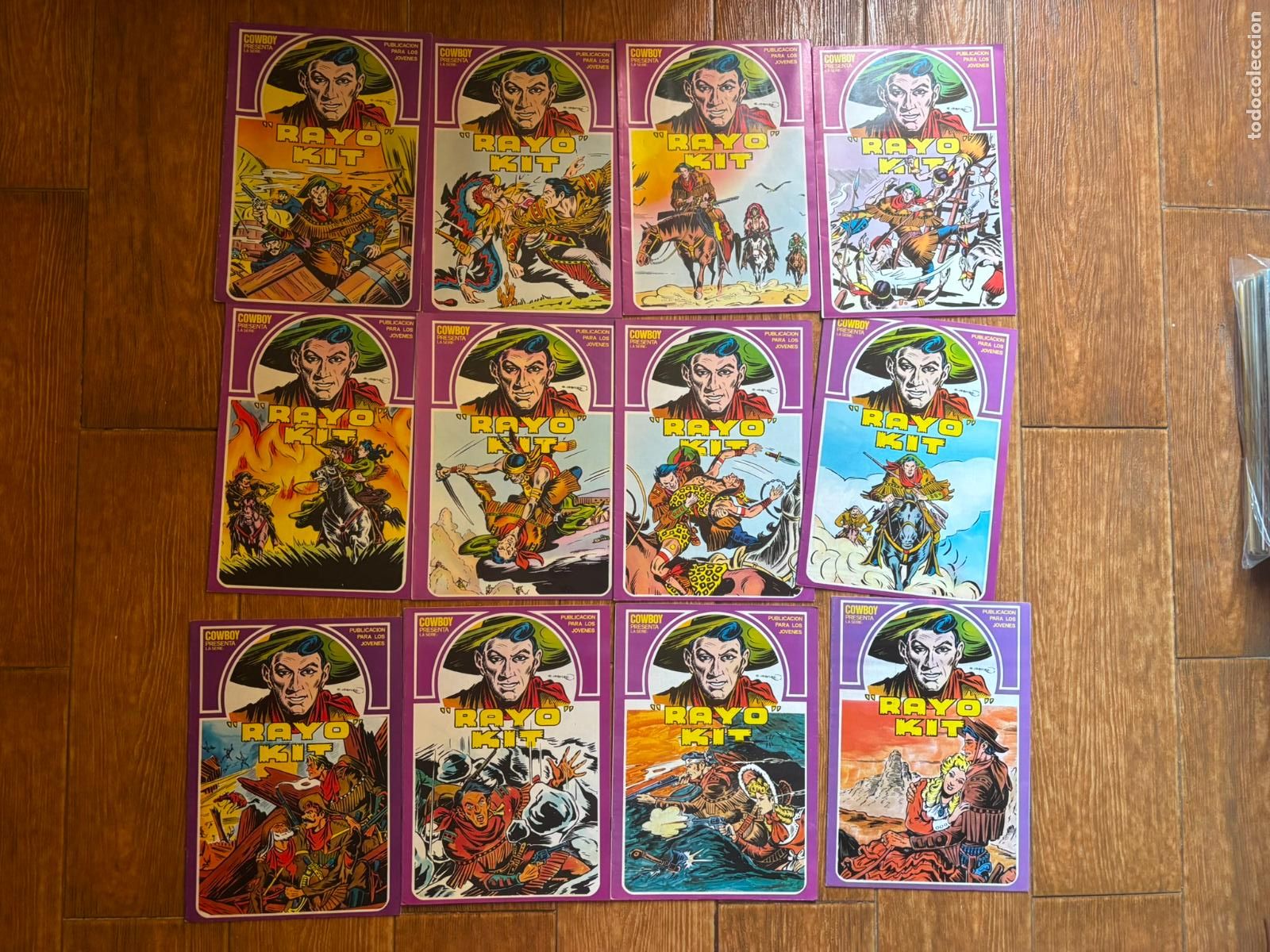 Tebeos: RAYO KIT COLECCION COMPLETA EDITORIAL URSUS 12 NUMEROS