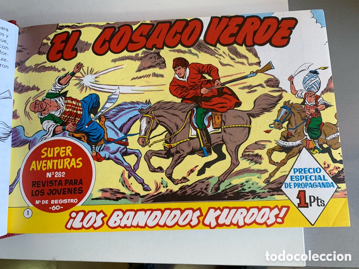 Tebeos: Colecci&oacute;n c&oacute;mics El Cosaco Verde - Foto 8