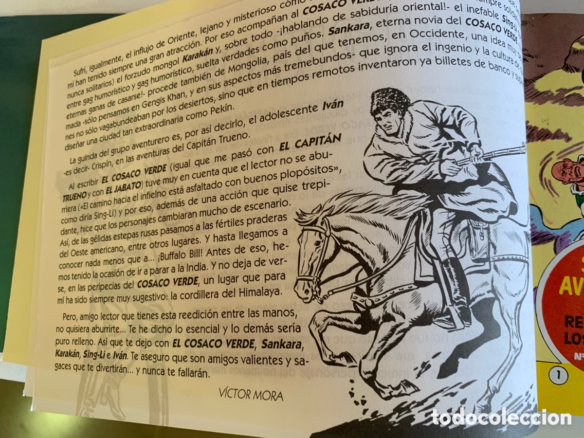 Tebeos: Colecci&oacute;n c&oacute;mics El Cosaco Verde - Foto 9
