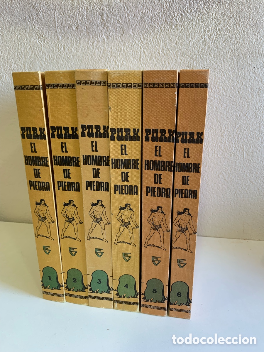 Tebeos: PURK EL HOMBRE DE PIEDRA 6 tomos