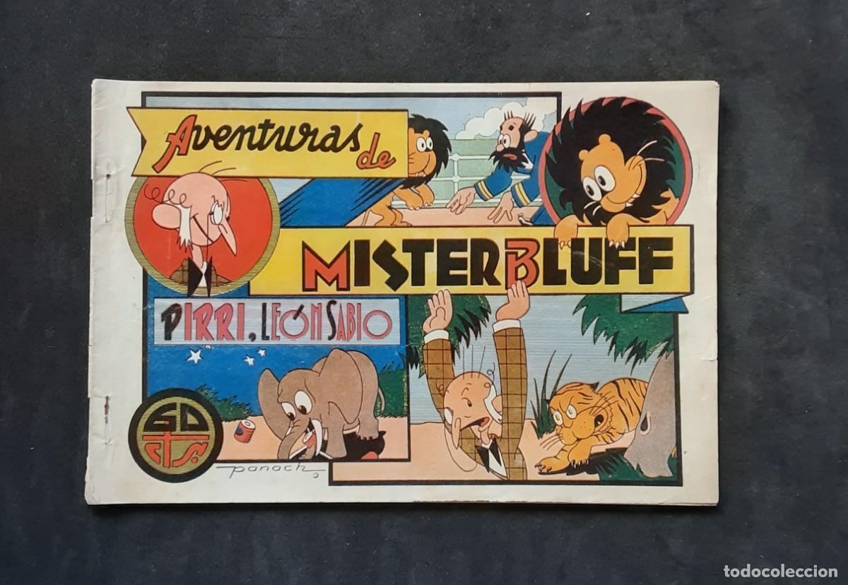 Tebeos: AVENTURAS DE MISTER BLUFF # EDIT VALENCIANA 1943 # COL COMPLETA 6 NUMEROS # SORIANO IZQUIERDO/PANACH