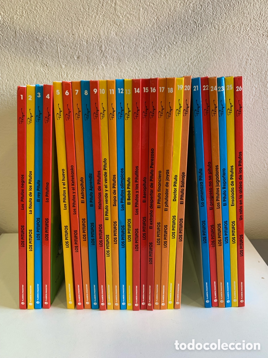 Tebeos: Colecci&oacute;n Los Pitufos 26 tomos