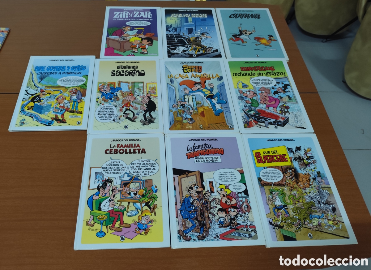 Tebeos: Lote 10 comics magos del humor