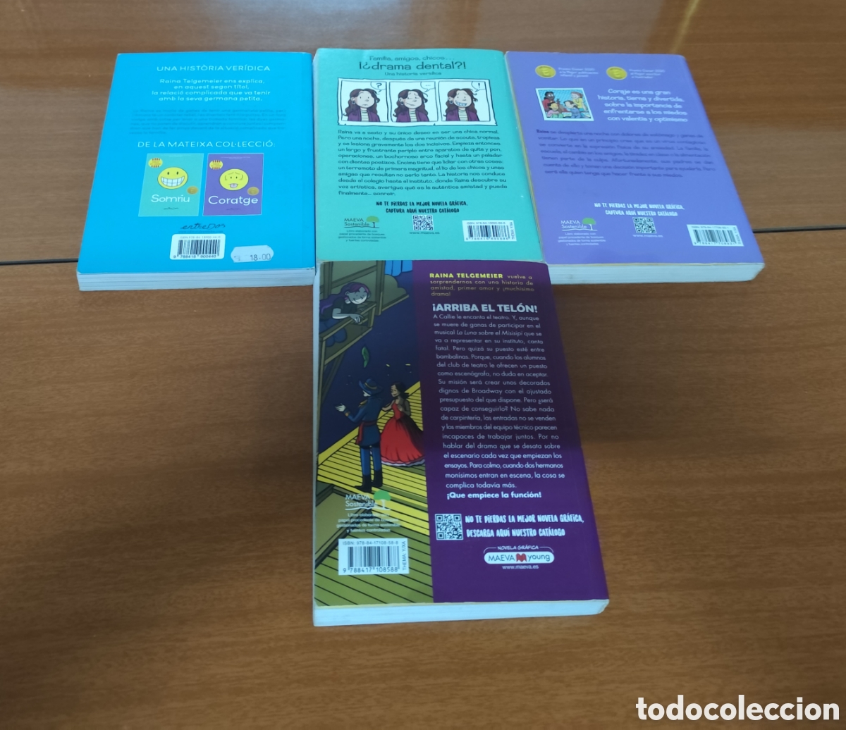 Tebeos: Lote 4 comics raina telgemeier - Foto 2