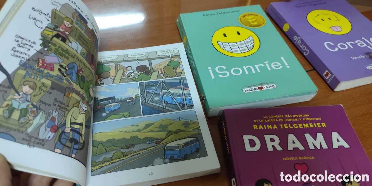 Tebeos: Lote 4 comics raina telgemeier - Foto 3