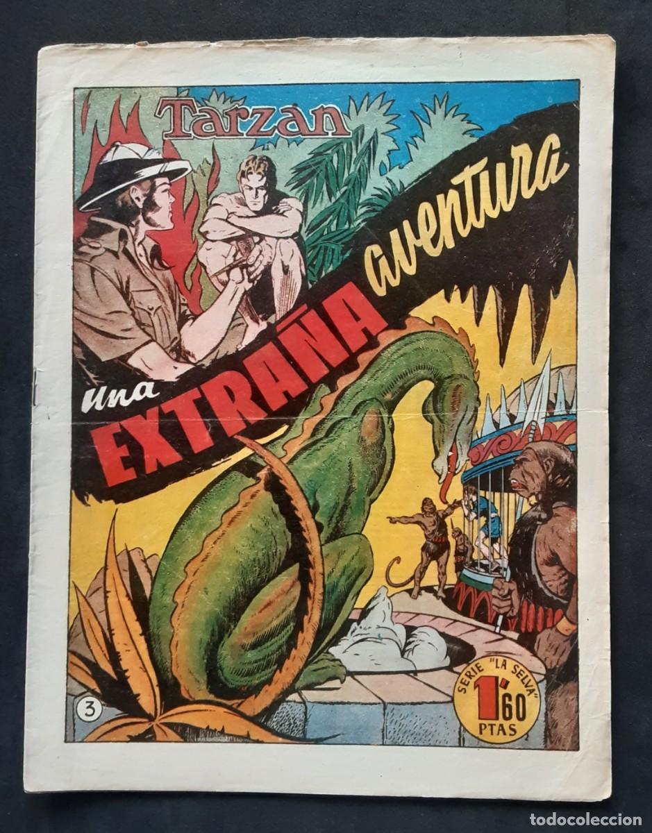 Tebeos: TARZAN (SERIE LA SELVA) # HISPANO AMERICANA DE EDICIONES,S.A. 1949 # COLECCION COMPLETA # HOGARTH