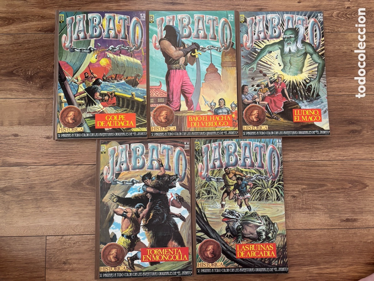 Tebeos: C&oacute;mics colecci&oacute;n completa de Jabato - Foto 2