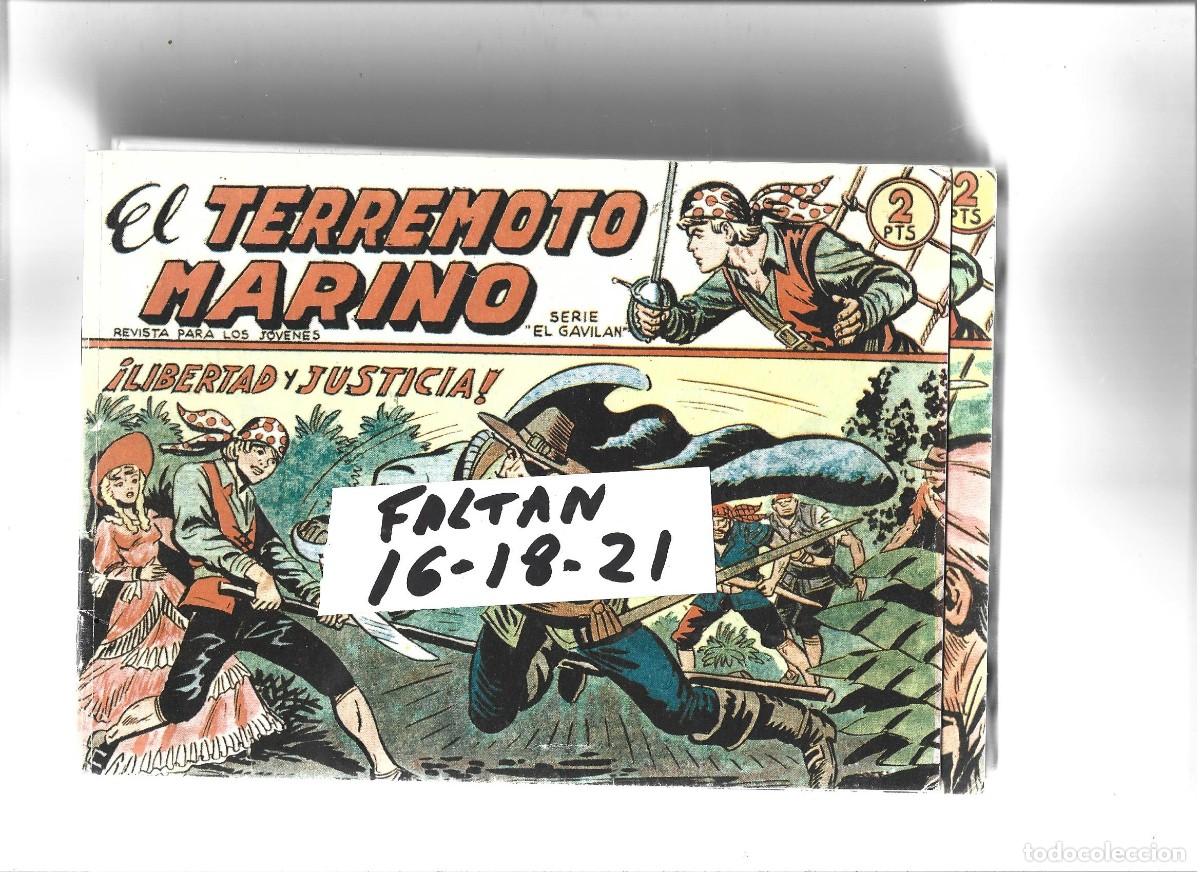 BDs: TRREMOTO MARINO LOTE ( 27 ) REEDICION FACSIMIL