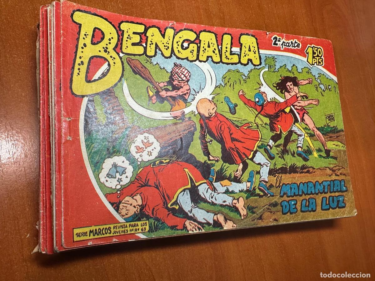 Tebeos: BENGALA 2&ordf; PARTE COMPLETA 45 NUMS. ORIGINALES EDITORIAL MAGA