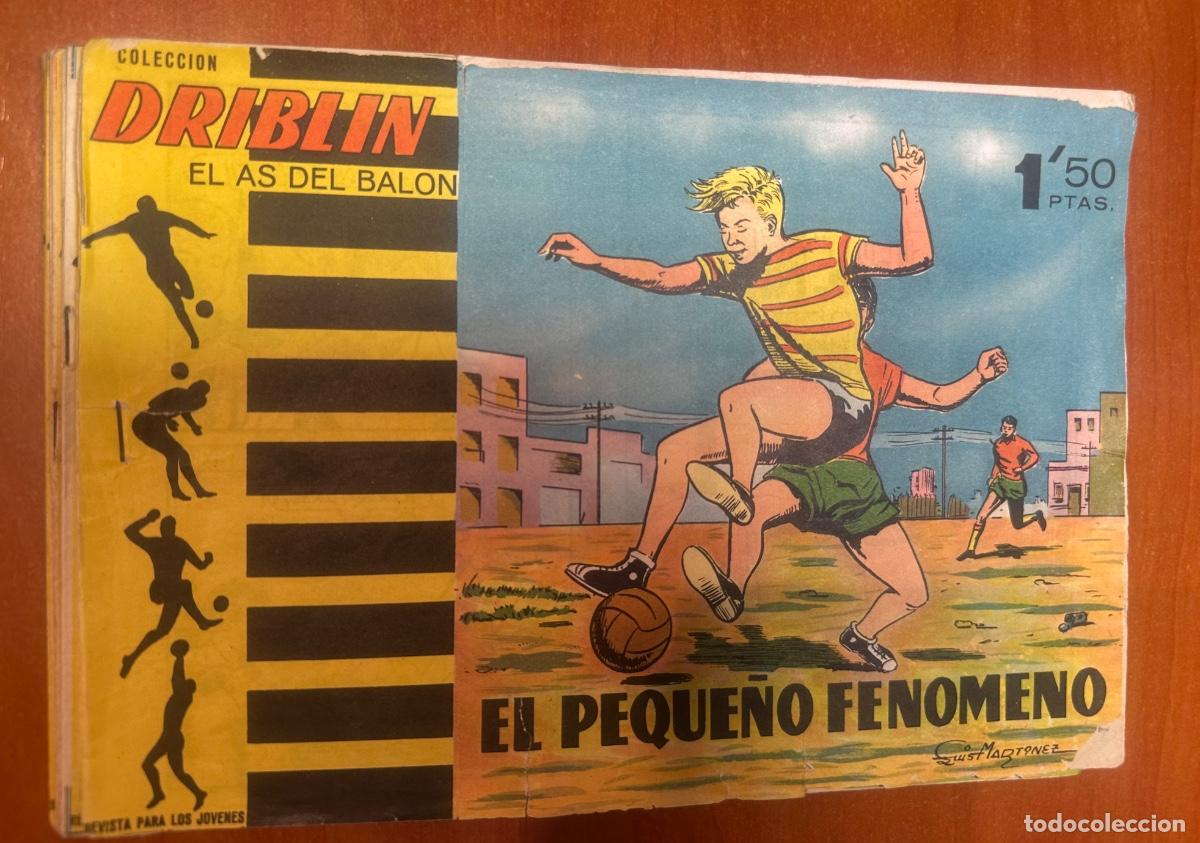 Tebeos: DRIBLIN LOTE 10 NUMS. ORIGINALES ( 1 AL 9 Y EL 14) LA COLECC. FUERON 14