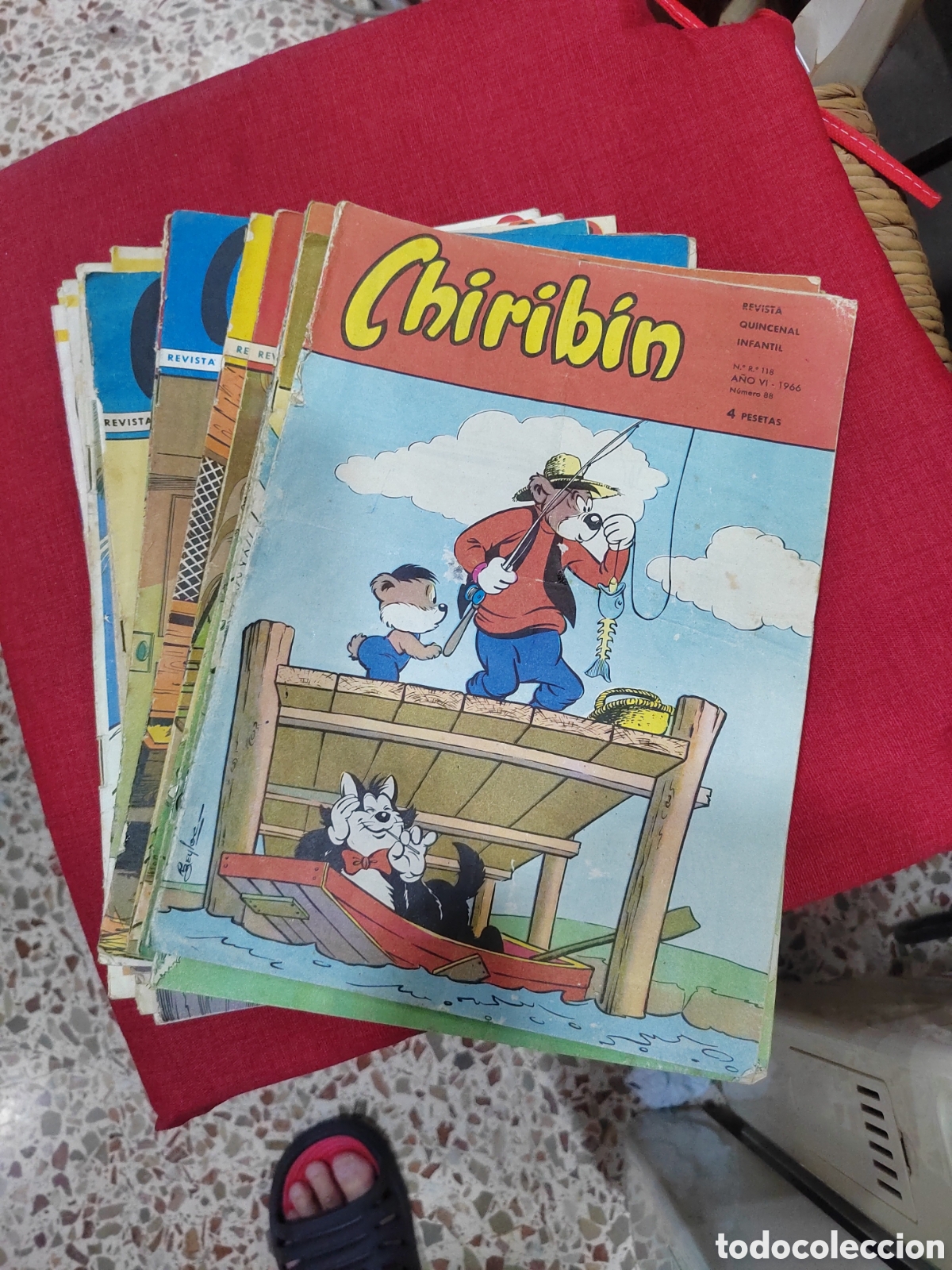 Tebeos: Lote 20 n&uacute;meros chiribin