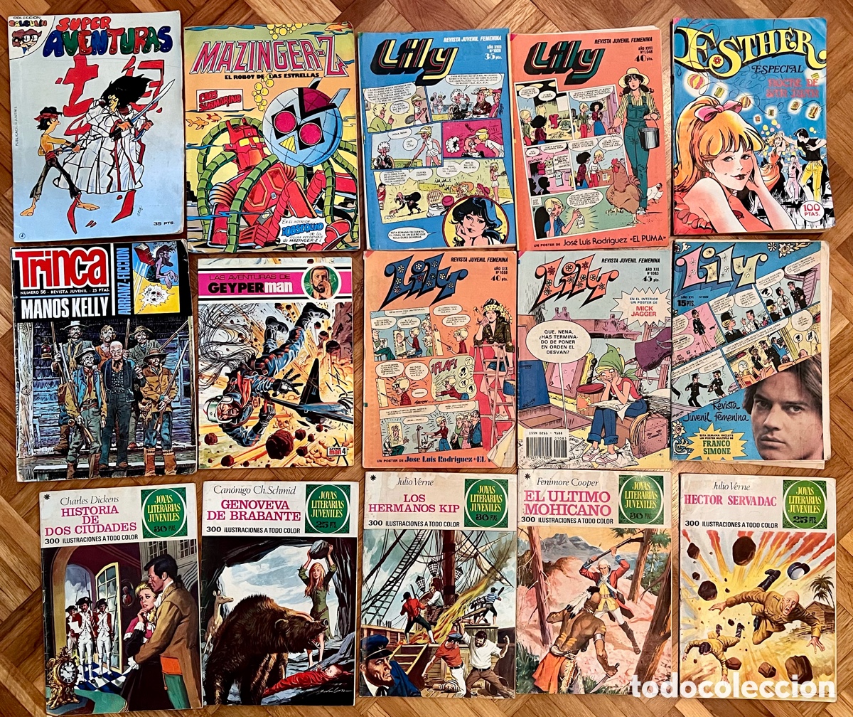 Tebeos: Pack de 29 c&oacute;mics de los a&ntilde;os 70 y 80 - Foto 2