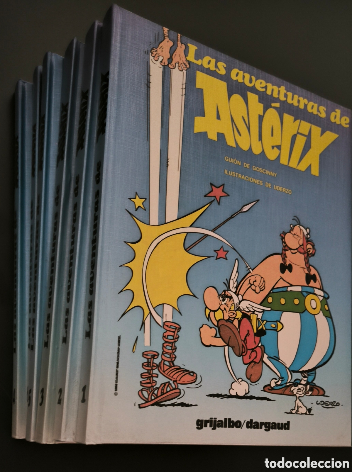 Tebeos: ASTERIX. COLECCI&Oacute;N 6TOMOS. A&Ntilde;O 1980. GRIJALBO/DARGAUD.