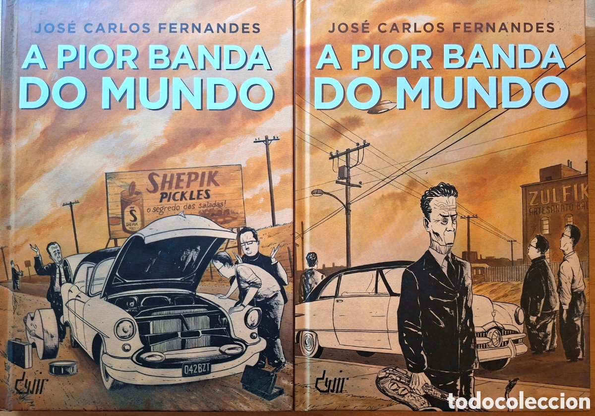 Livros de Banda Desenhada: Jos&eacute; Carlos Fernandes, A PIOR BANDA DO MUNDO, Vols. 1 e 2, Devir, 2014