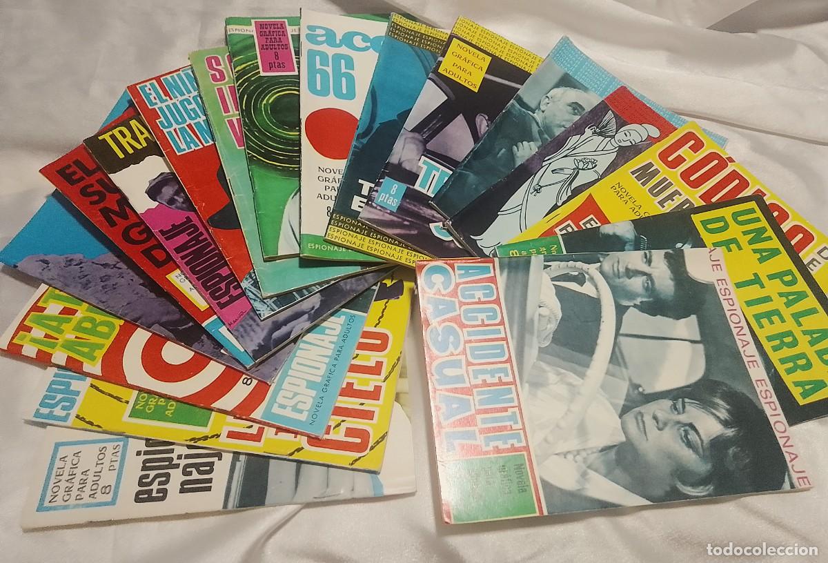 Tebeos: ESPIONAJE-LOTE DE 17 N&ordm; PERFECTOS-OCASION&iexcl;&iexcl;&iexcl; ORIGINALES-TORAY 1965-LEER DESCRIPCION Y VER FOTOS