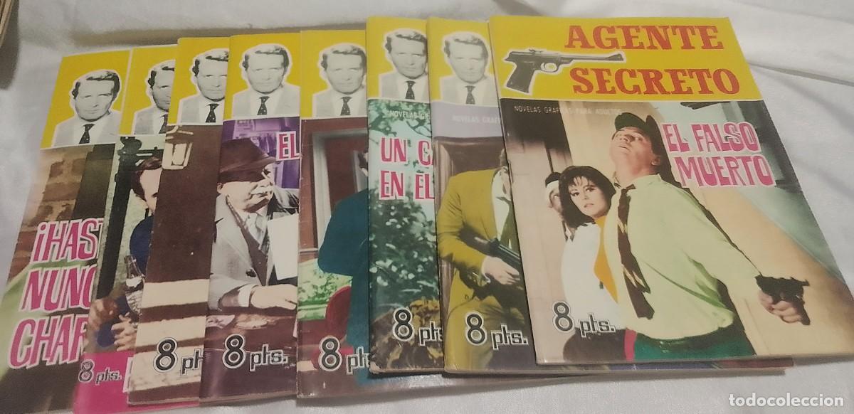 Tebeos: AGENTE SECRETO-LOTE DE 8 N&ordm; PERFECTOS-OCASION&iexcl;&iexcl;&iexcl; ORIGINALES-FERMA 1966-LEER DESCRIPCION Y VER FOTOS