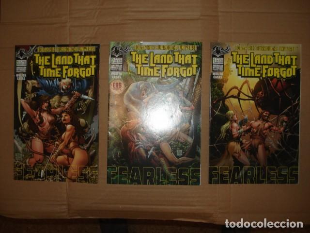 Tebeos: The land that time forgot: fearless, 2020, completa, 3 n&uacute;meros, American Mythology. Caja DA, muy bue