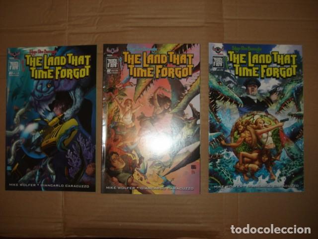 Tebeos: The land that time forgot: prisoners of Caspak, 2016, completa, 3 n&ordm;, American Mythology. Caja DA