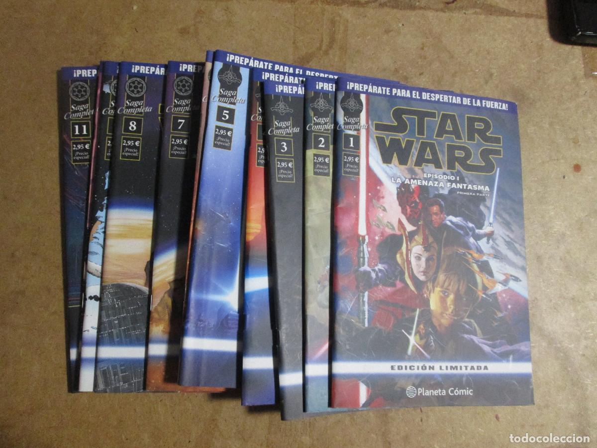 BDs: Star Wars, Saga completa edici&oacute;n limitada, Planeta 2015, completa 11 n&uacute;meros
