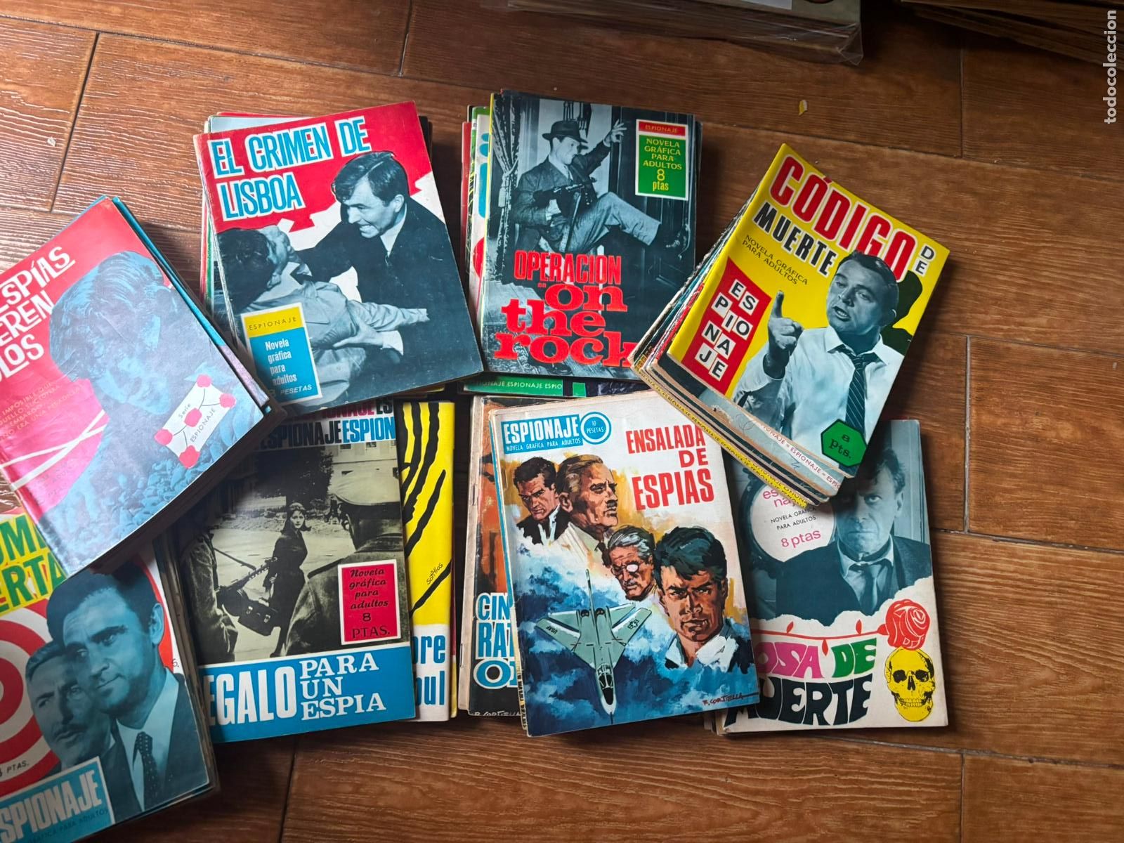 Tebeos: ESPIONAJE COLECCION COMPLETA 72 NUMEROS EDITORIAL TORAY - Foto 2