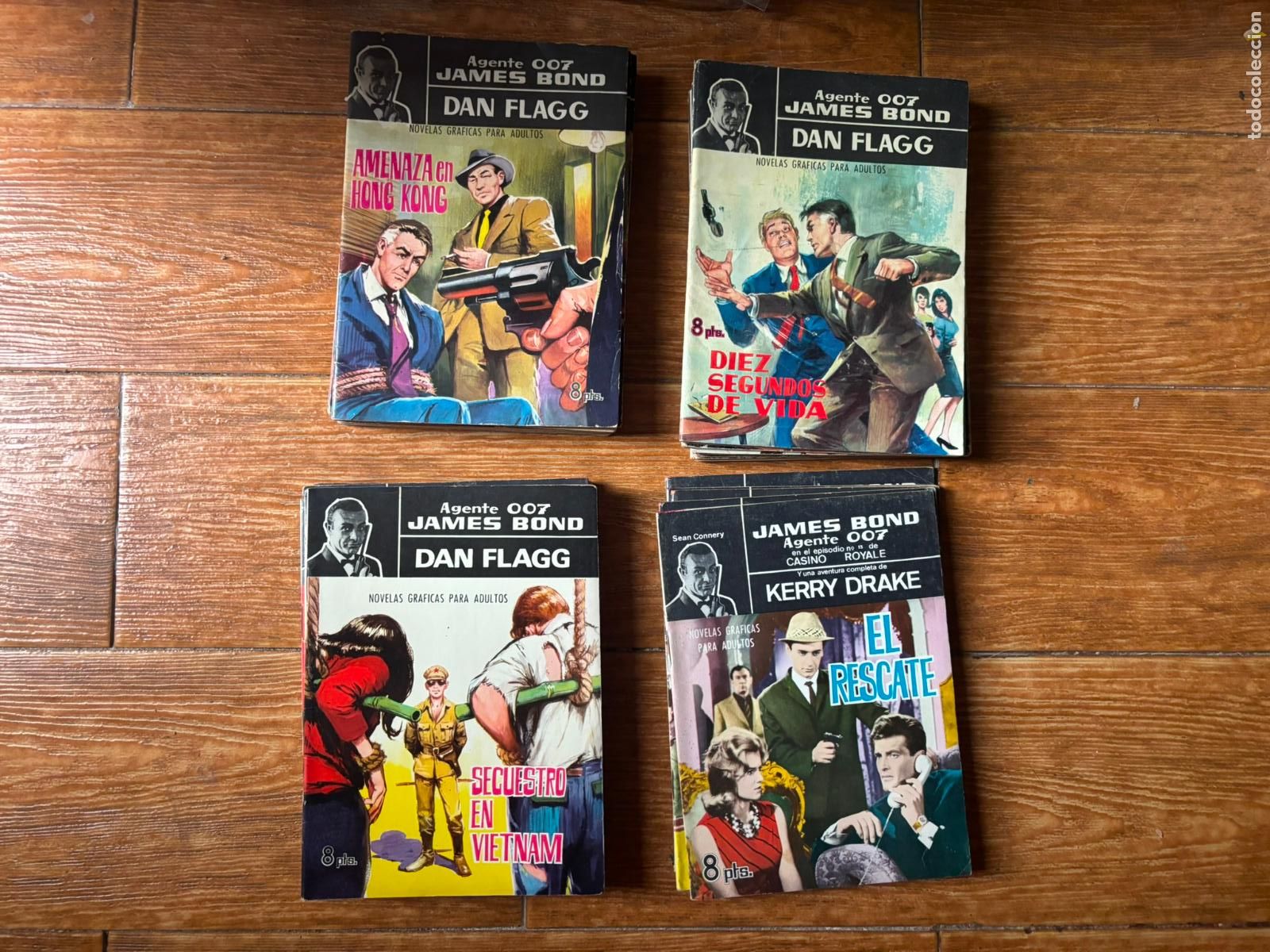 Tebeos: JAMES BOND AGENTE 007 COLECCION COMPLETA 34 NUMEROS EDITORIAL FERMA 1966