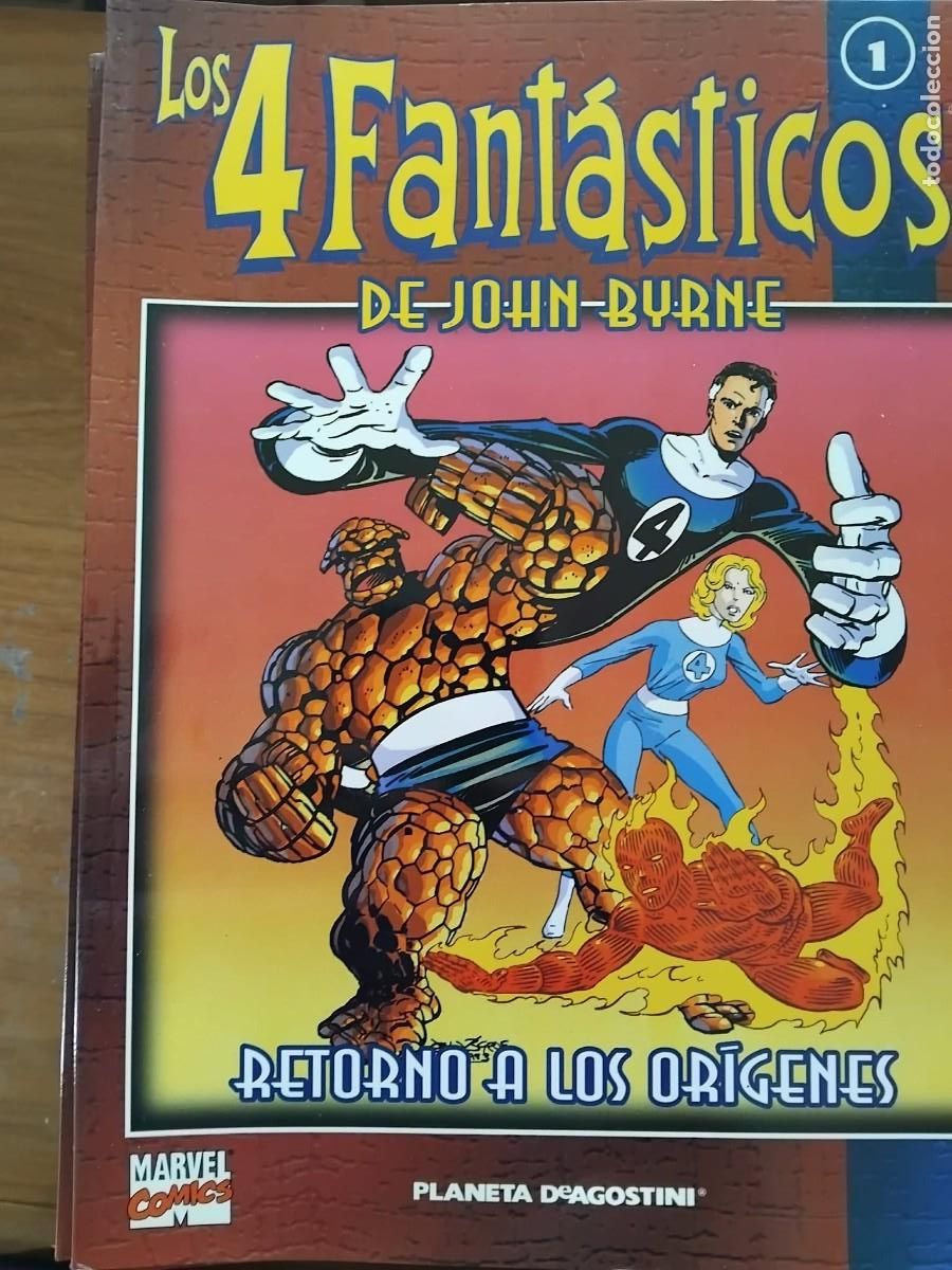 Tebeos: LOS 4 FANTASTICOS DE JOHN BYRNE. COLECCIONABLE MARVEL /PLANETA. 24 N&Uacute;MEROS. CASI COMPLETA(B/29.RUM)