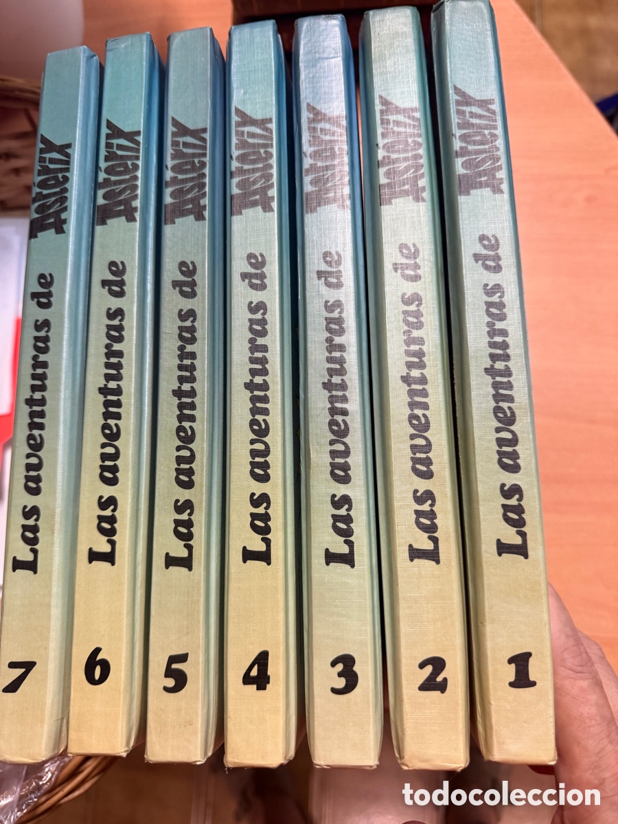 Tebeos: Las aventuras de asterix 7 tomos