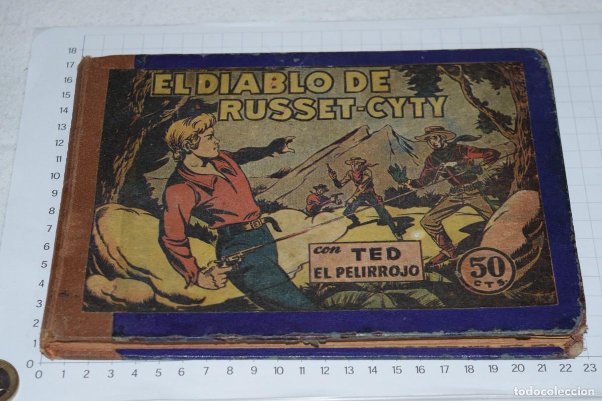 Tebeos: Tomo TED el PELIRROJO - Original a&ntilde;os 40, de P y M QUESADA, 20 ejemplares consecutivos, del 01 al 20