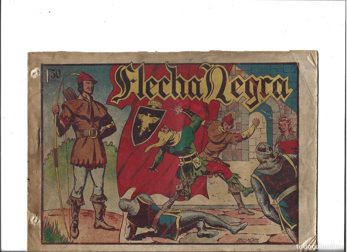 Tebeos: FLECHA NEGRA COLECCION COMPLETA ORIGINAL TORAY 1949