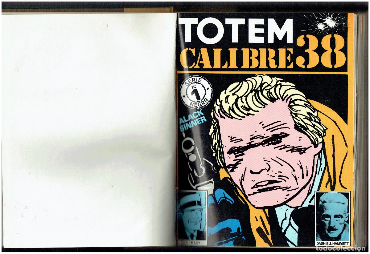 Tebeos: TOTEN CALIBRE 38. DOS TOMOS. CON LOS NROS. DEL 1 AL 8. EDTO. NUEVA FRONTERA, (B/25 RUM)