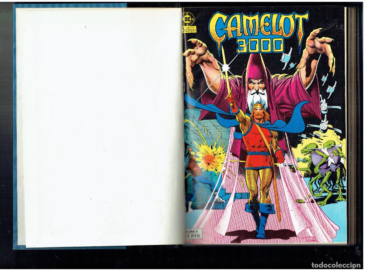 Tebeos: UN TOMO ENCUADERNADO. CAMELOT 3000. DEL 1 AL 9. !! COMPLETA &iexcl;ZINCO.&iexcl;&iexcl;. (B/25 RUM)