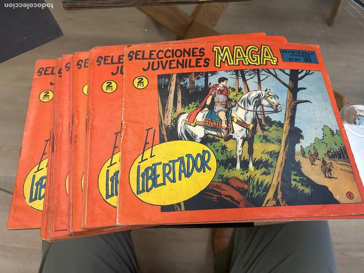 Tebeos: libertador de maga 30 ejemplares buen estado