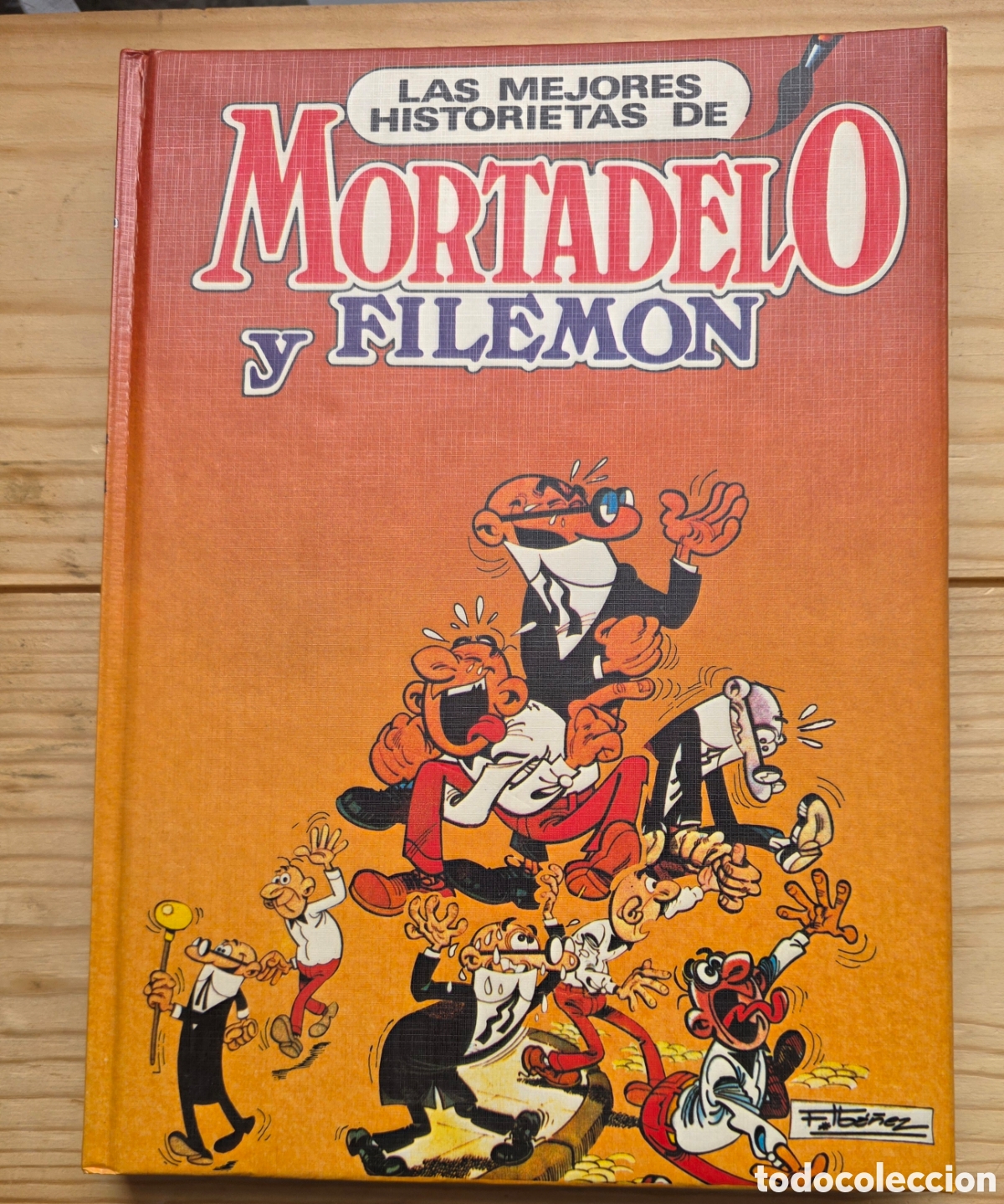 Tebeos: Colecci&oacute;n Completa &rdquo;Las Mejores Historietas de Mortadelo y Filem&oacute;n&rdquo; (5 Tomos) - Ed. Nauta / B (1989)