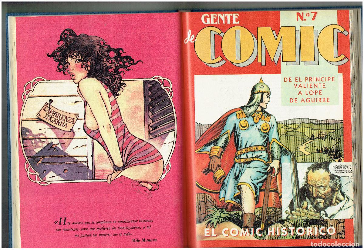 Tebeos: GENTE DE COMIC. DIARIO 16. ENCUADERNADO EN UN TOMO.(B/25 RUM)