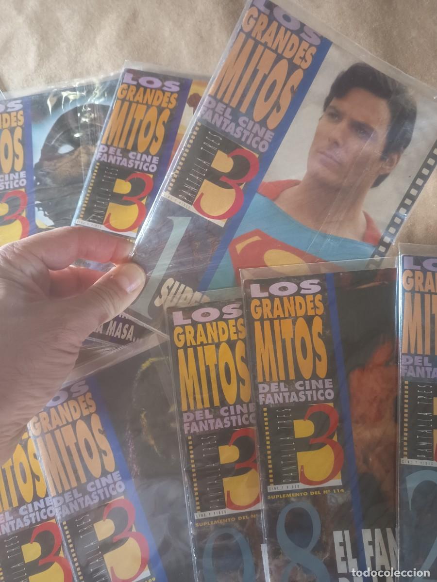 Tebeos: LOS GRANDES MITOS DEL CINE FANTASTICO,( COMPLETA)