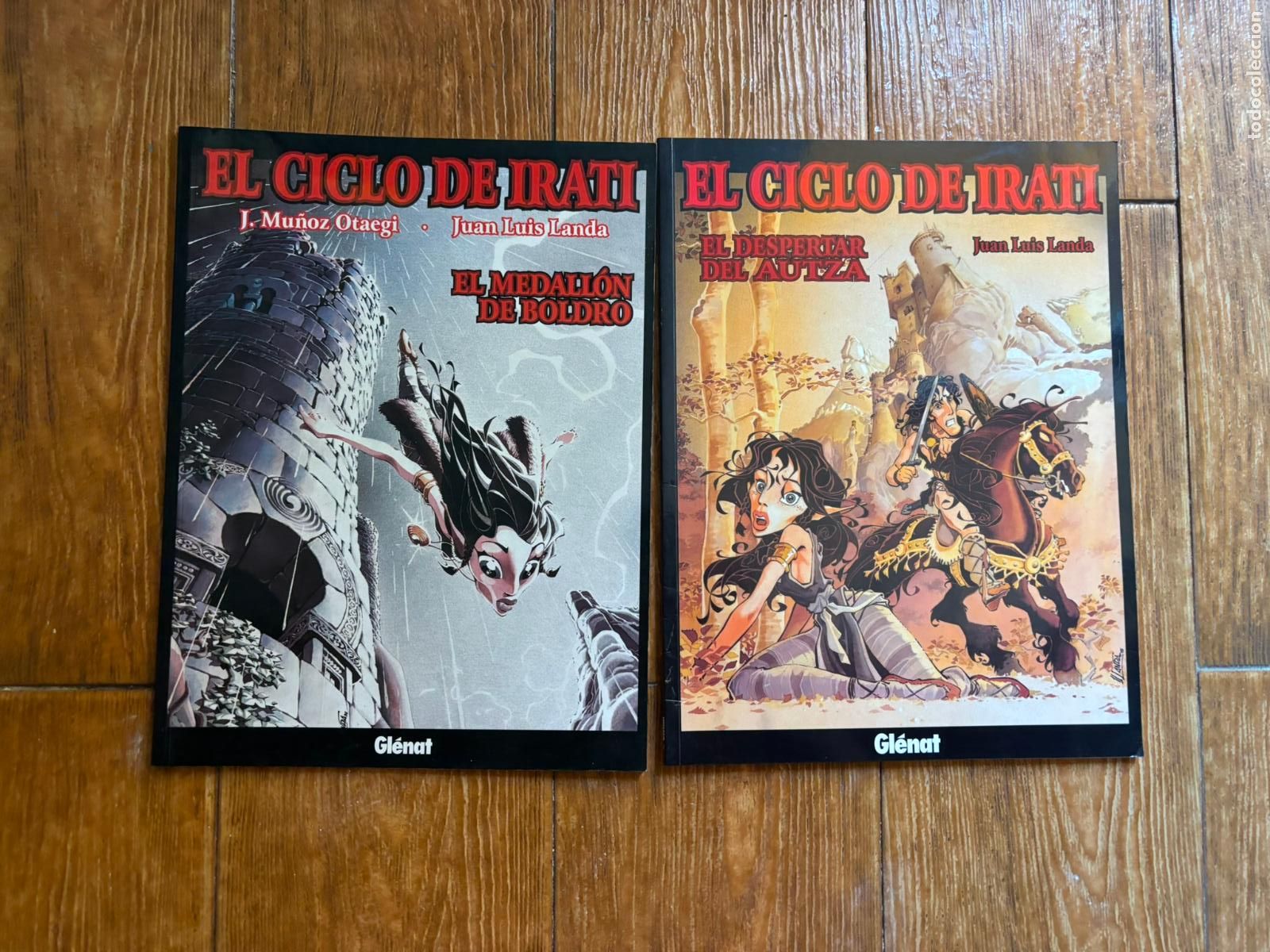 Tebeos: EL CICLO DE IRATI. TOMOS 1 Y 2 COLECCION COMPLETA EDITORIAL GLENAT 1995
