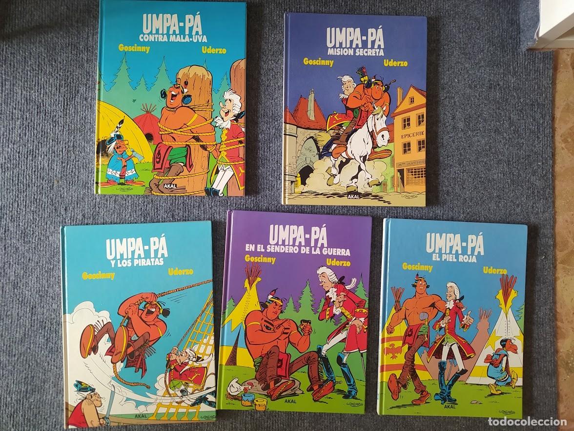 Tebeos: Umpa Pa 5 aventuras coleccion completa, editorial Akal,