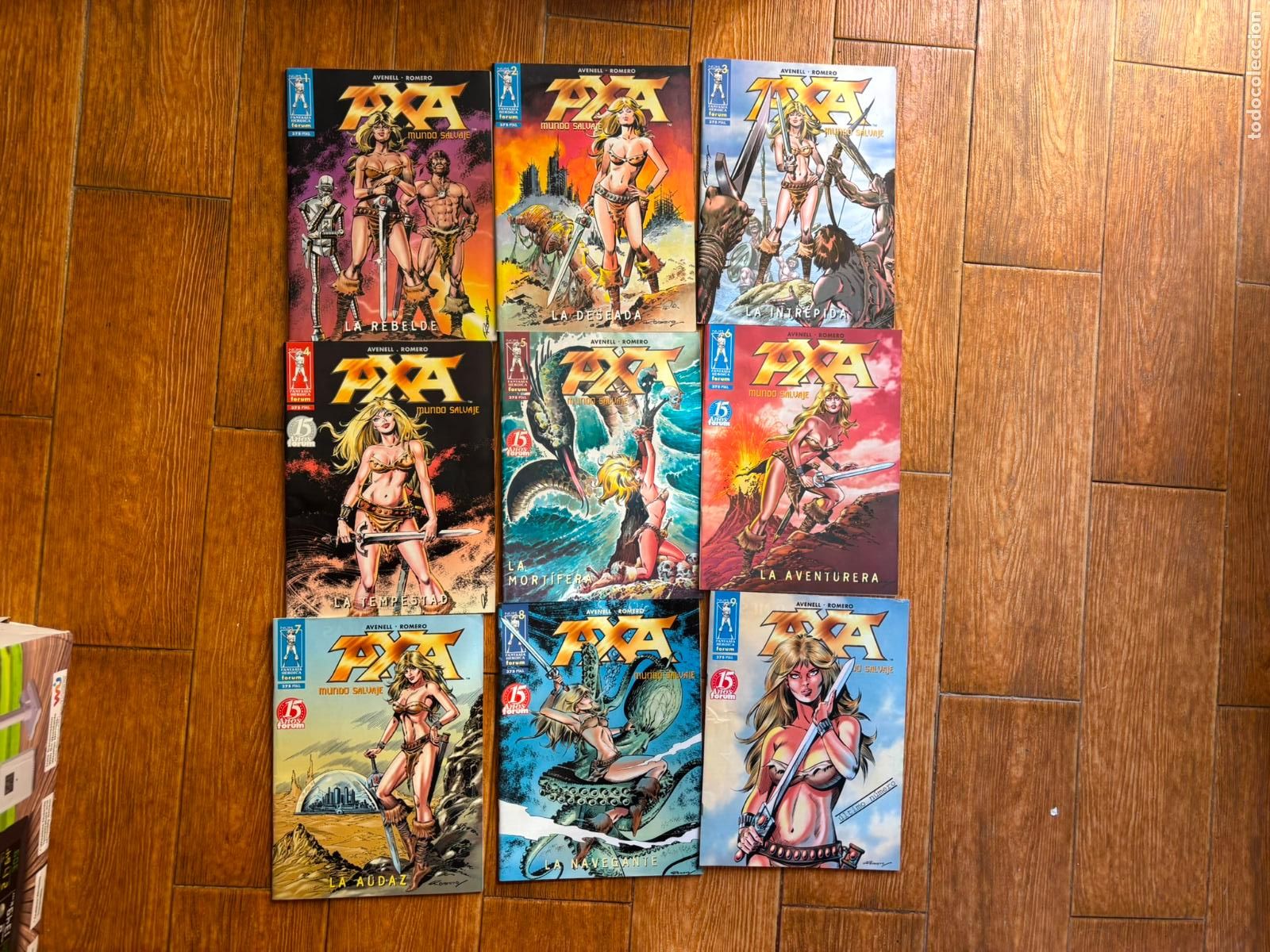 Tebeos: AXA MUNDO SALVAJE COLECCION COMPLETA 9 NUMEROS COMICS FORUM