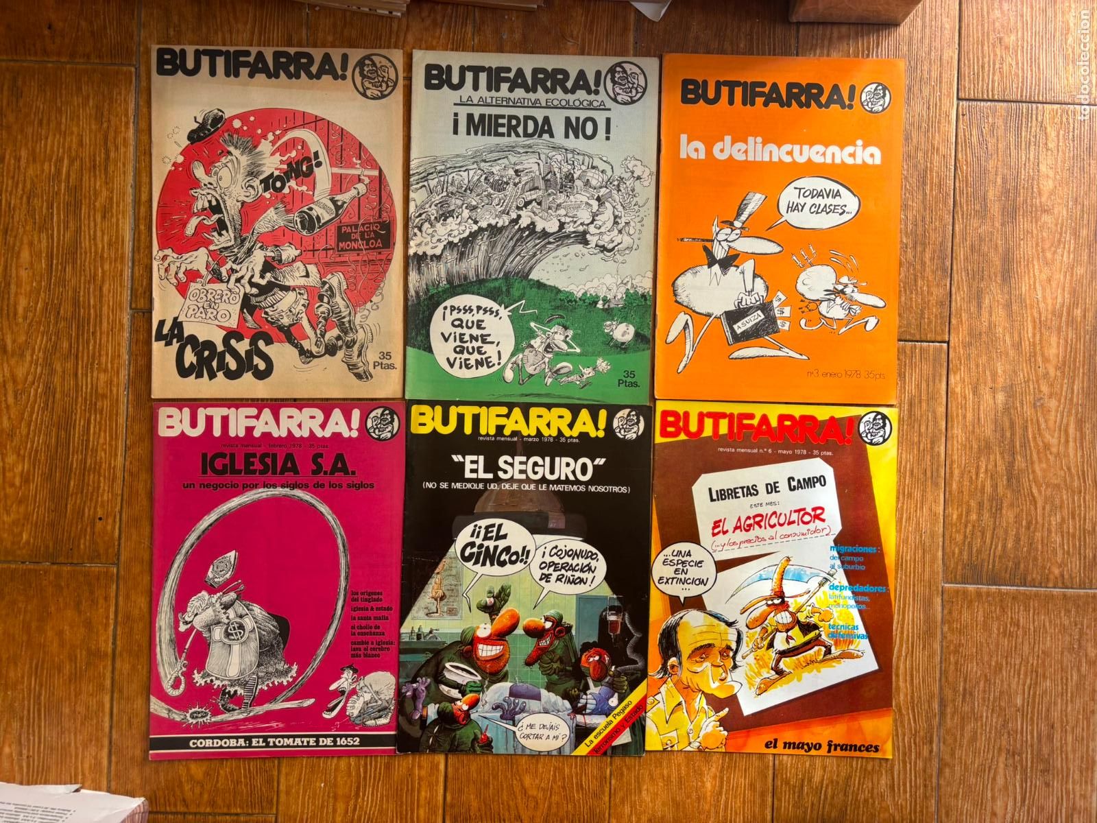 Tebeos: BUTIFARRA COLECCION COMPLETA 13 NUMEROS