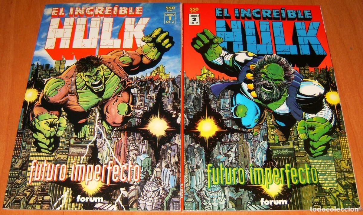 Tebeos: EL INCREIBLE HULK FUTURO IMPERFECTO N&uacute;meros 1 y 2 . OBRA COMPLETA . FORUM . PRESTIGES