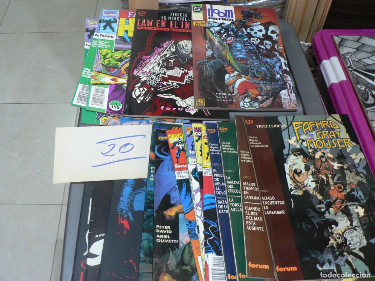 Tebeos: SE TRATA DE COLECCIONES DE COMIX SON 20