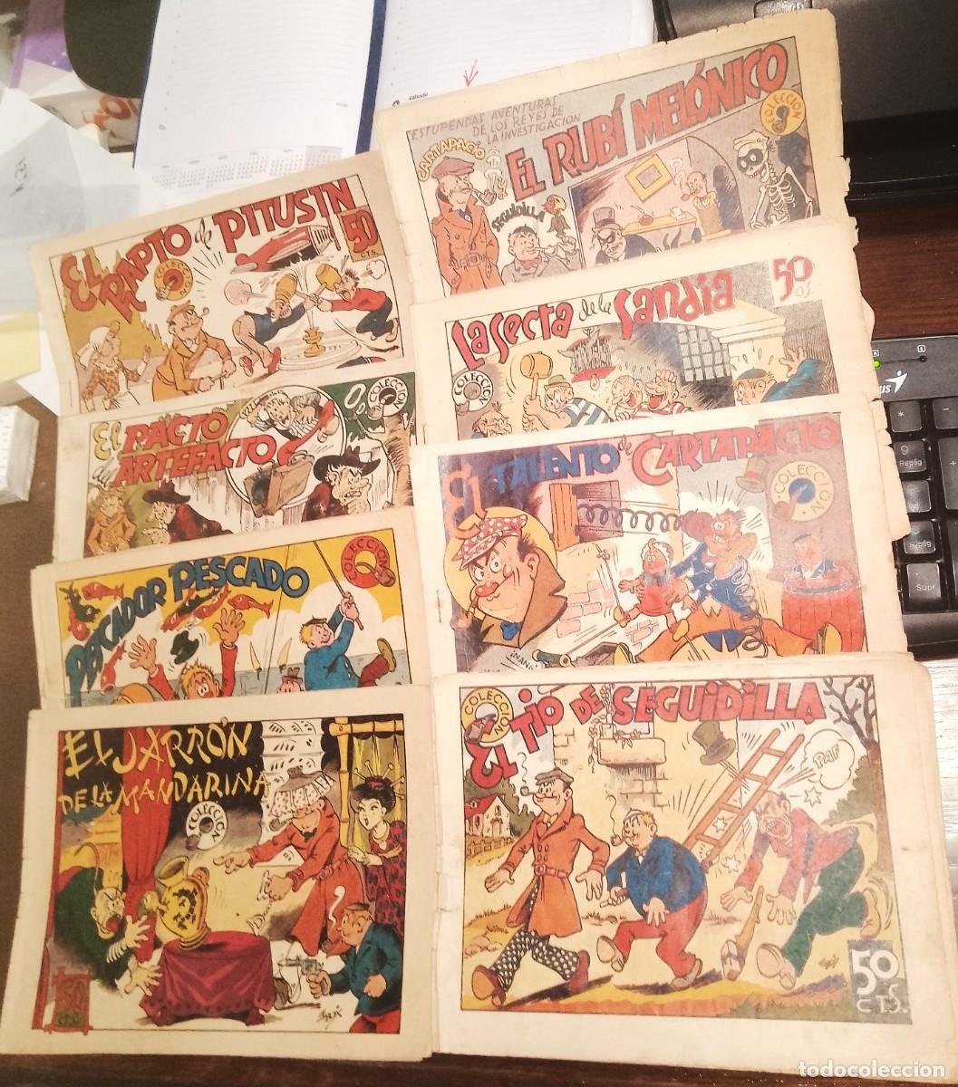 Tebeos: PIPA COLECCION-LOTE DE 8-MARCO 1945-ORIGINALES DE 50 CTS-2BUEN ESTADO-LEER CONDICIONES VENTA Y ENVIO