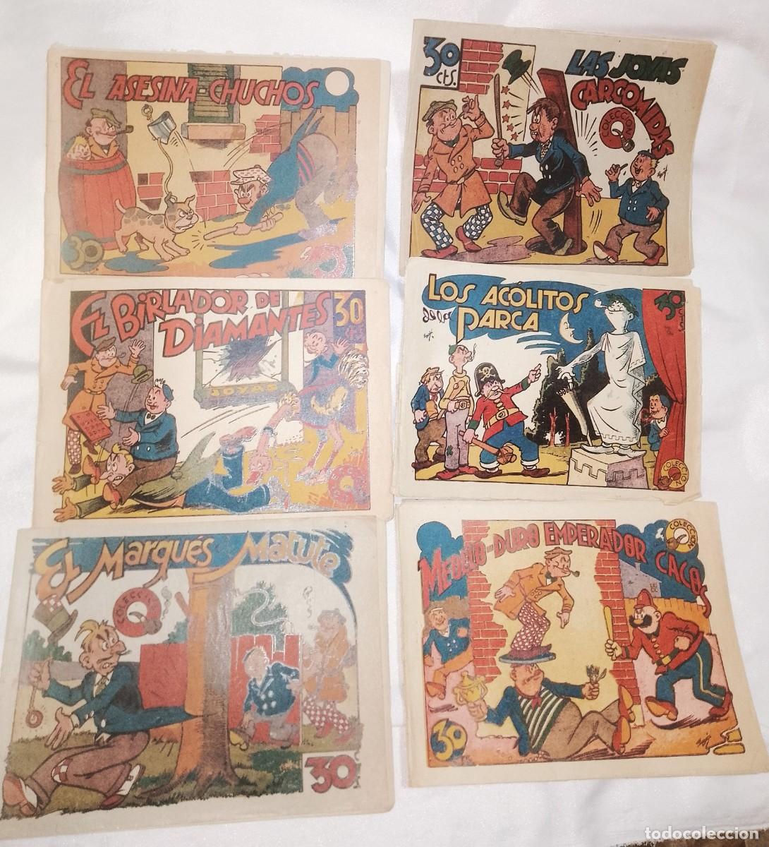 BDs: PIPA COLECCION-LOTE DE 6-MARCO 1942-ORIGINALES DE 30 CTS-BUEN ESTADO-LEER CONDICIONES VENTA Y ENVIO