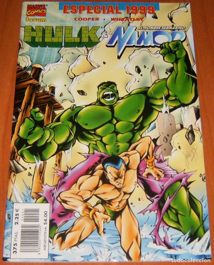 Tebeos: HULK y NAMOR . ESPECIAL 1999 . FORUM