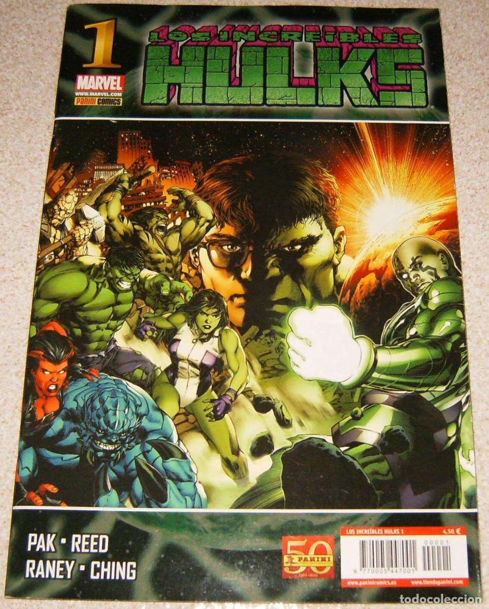 Tebeos: LOS INCREIBLES HULK n&uacute;mero 1 . PANINI